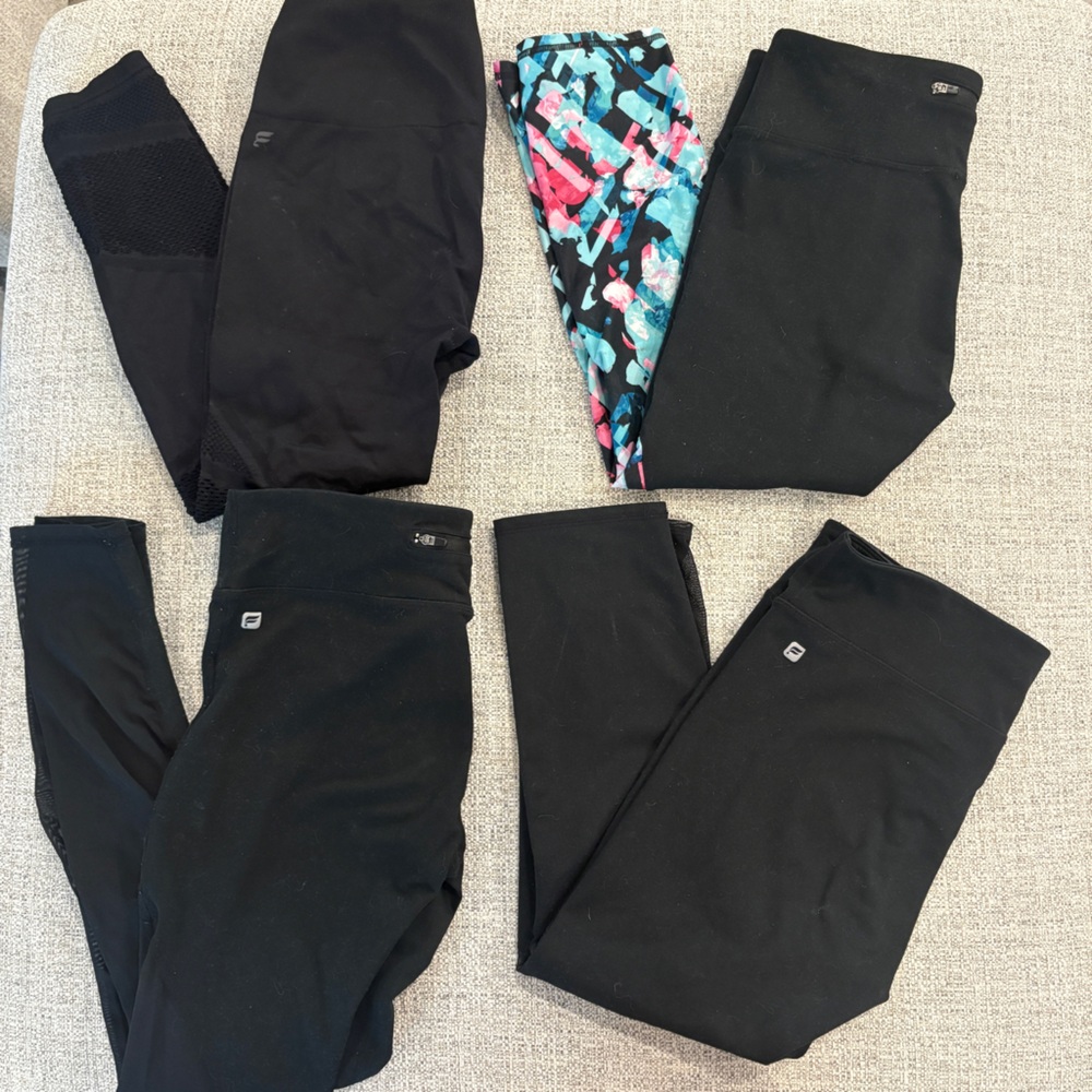 Fabletics Classic Black Leggings